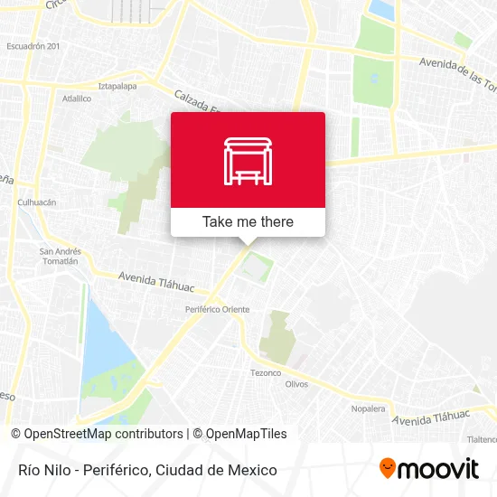 Río Nilo - Periférico map