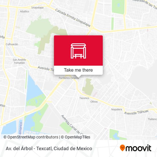 Mapa de Av. del Árbol - Texcatl