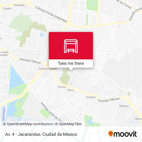 Mapa de Av. 4 - Jacarandas