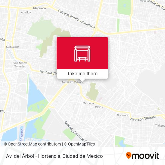 Av. del Árbol - Hortencia map