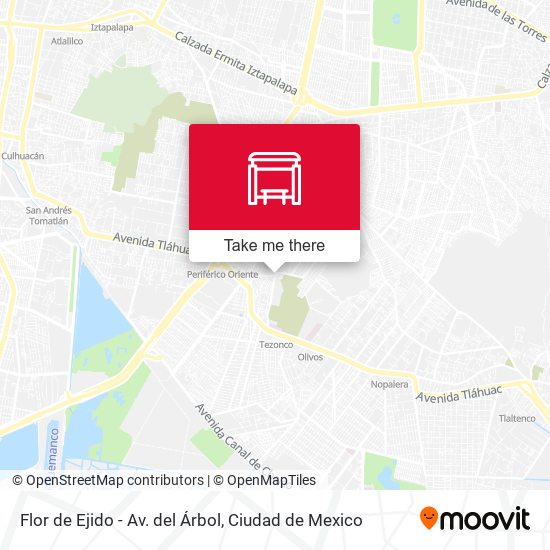 Flor de Ejido - Av. del Árbol map
