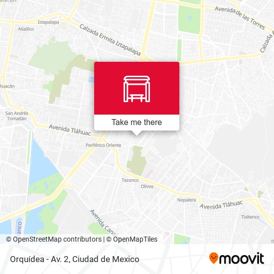 Mapa de Orquídea - Av. 2