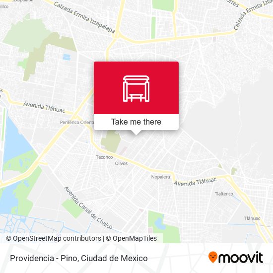 Mapa de Providencia - Pino
