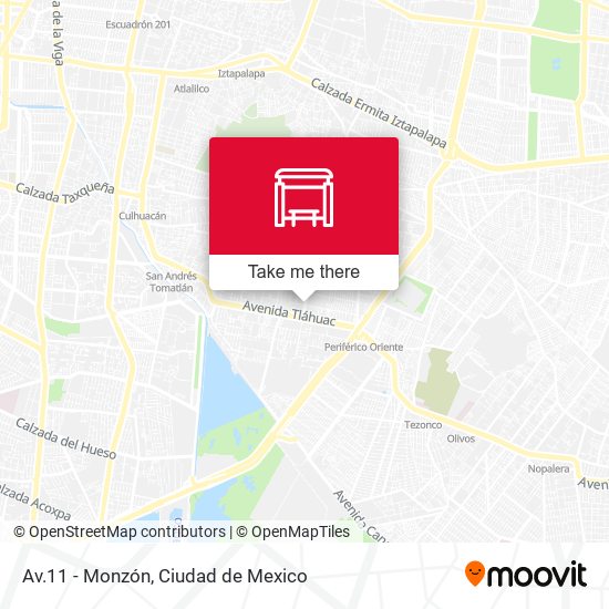 Av.11 - Monzón map