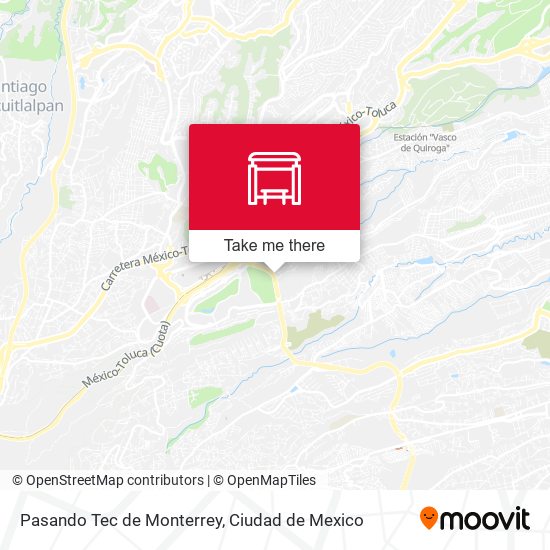 Mapa de Pasando Tec de Monterrey
