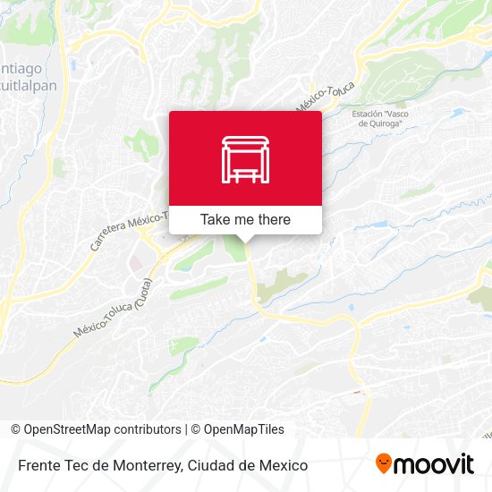 Mapa de Frente Tec de Monterrey