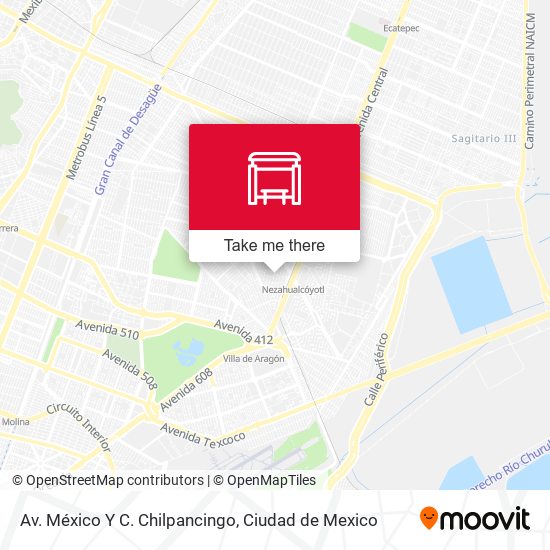 Mapa de Av. México Y C. Chilpancingo