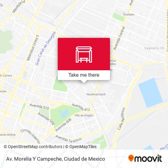 Av. Morelia Y Campeche map