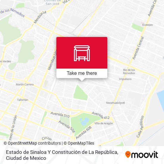Estado de Sinaloa Y Constitución de La República map