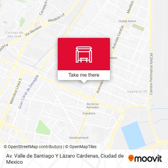Mapa de Av. Valle de Santiago Y Lázaro Cárdenas