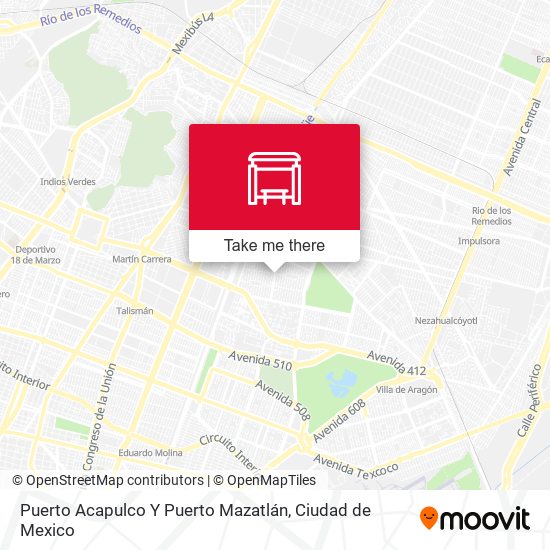 Puerto Acapulco Y Puerto Mazatlán map