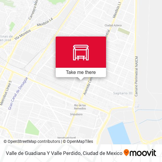 Mapa de Valle de Guadiana Y Valle Perdido