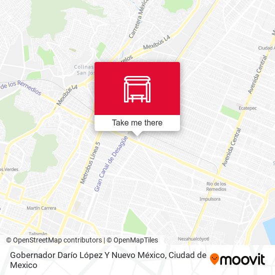 Gobernador Darío López Y Nuevo México map