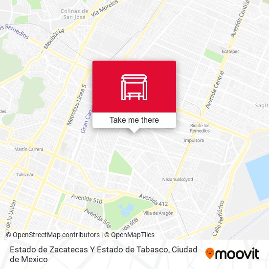 Estado de Zacatecas Y Estado de Tabasco map