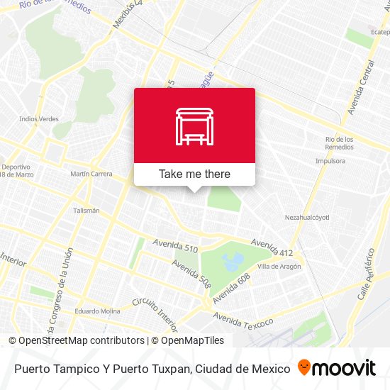 Puerto Tampico Y Puerto Tuxpan map