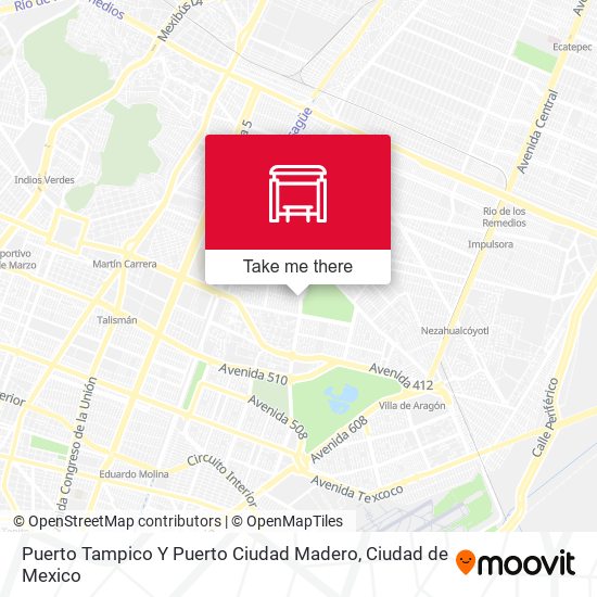 Puerto Tampico Y Puerto Ciudad Madero map