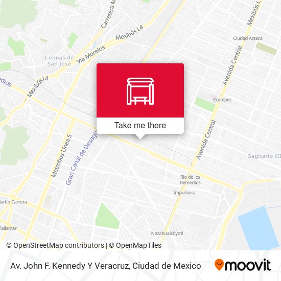 Mapa de Av. John F. Kennedy Y Veracruz