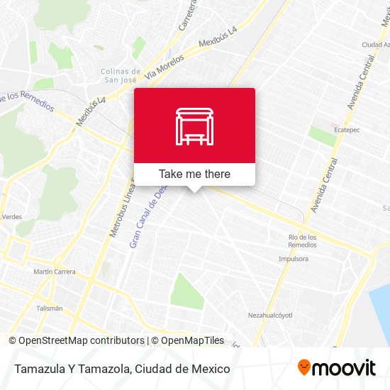 Tamazula Y Tamazola map