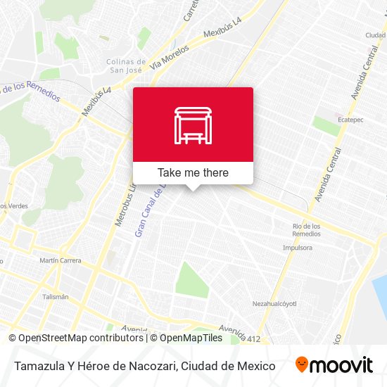 Tamazula Y Héroe de Nacozari map