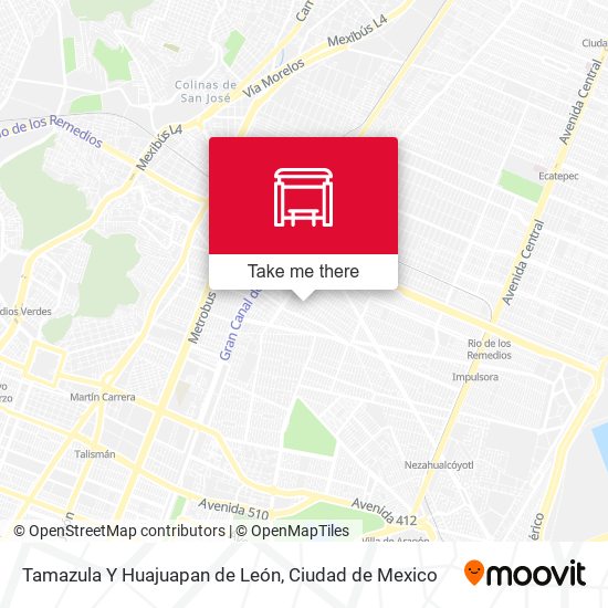 Mapa de Tamazula Y Huajuapan de León