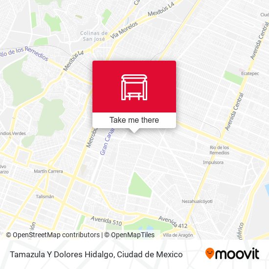 Tamazula Y Dolores Hidalgo map
