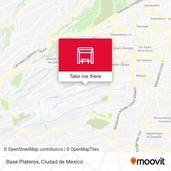 Base Plateros map