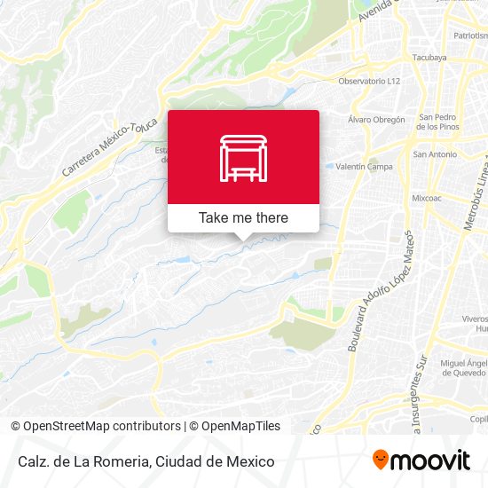 Calz. de La Romeria map