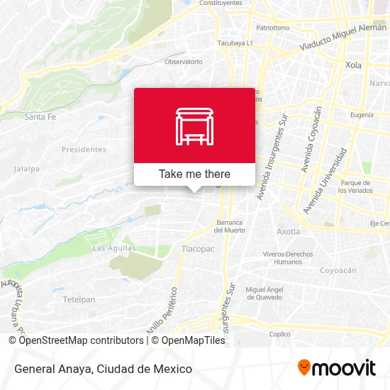 General Anaya map