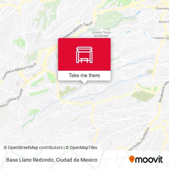 Mapa de Base Llano Redondo
