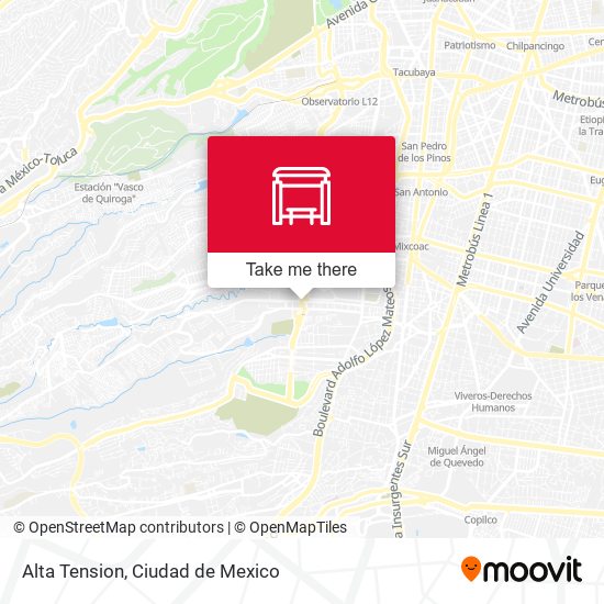 Mapa de Alta Tension