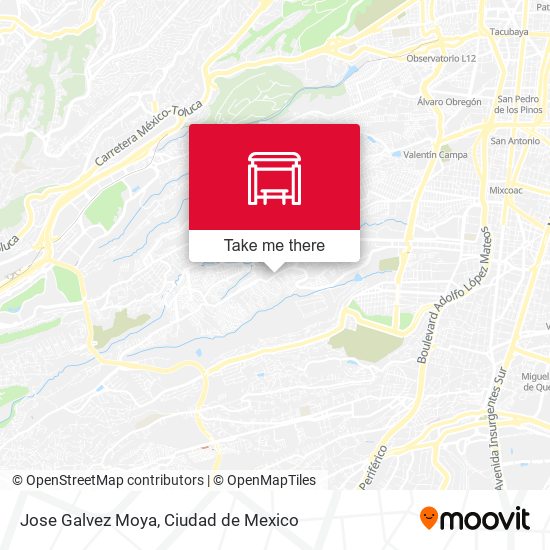Mapa de Jose Galvez Moya