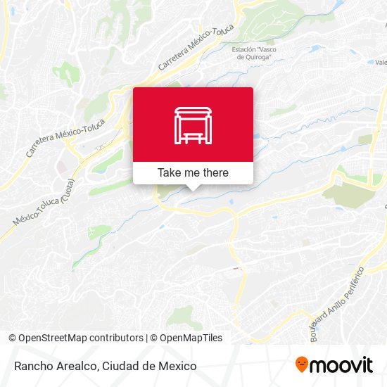 Mapa de Rancho Arealco