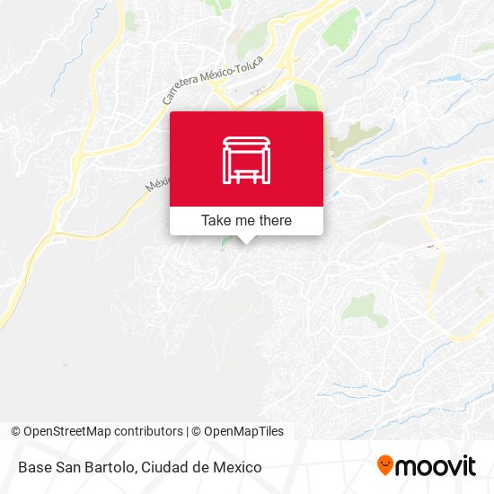 Base San Bartolo map