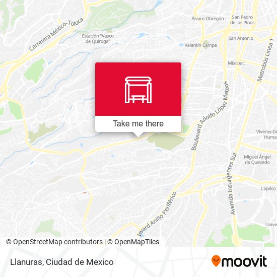Mapa de Llanuras