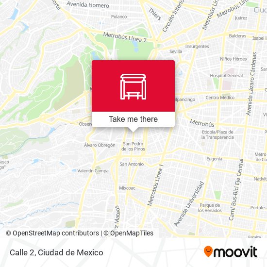 Mapa de Calle 2