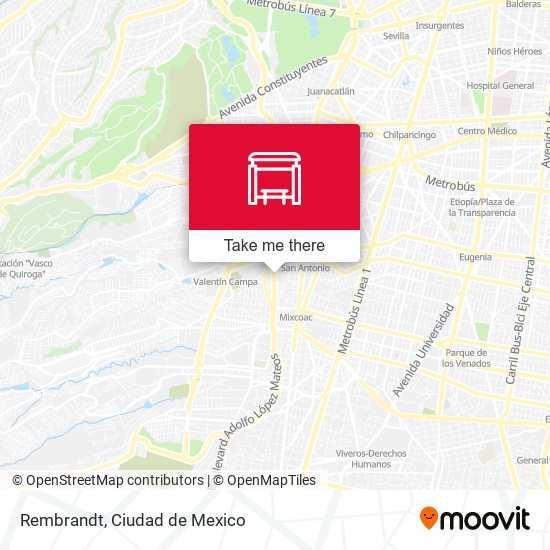 Mapa de Rembrandt