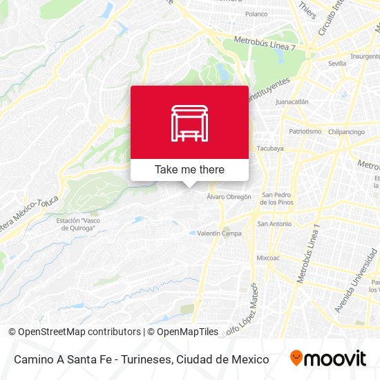 Mapa de Camino A Santa Fe - Turineses