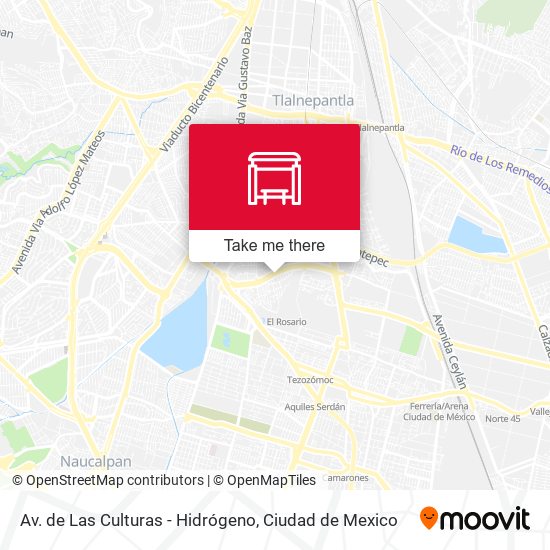 Mapa de Av. de Las Culturas - Hidrógeno