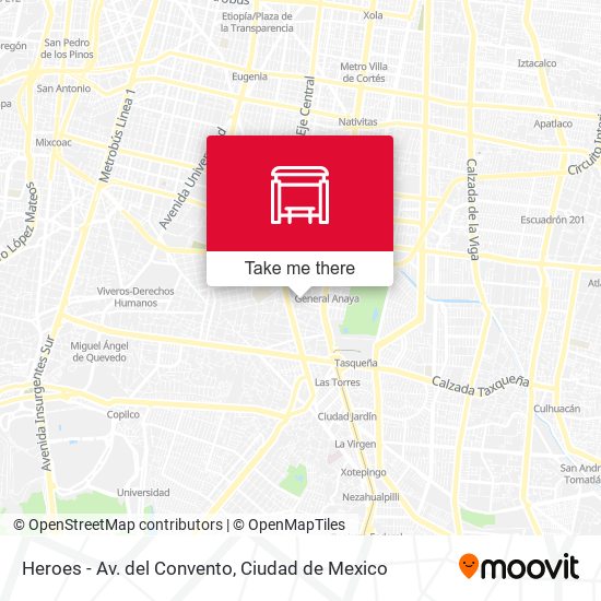 Mapa de Heroes - Av. del Convento