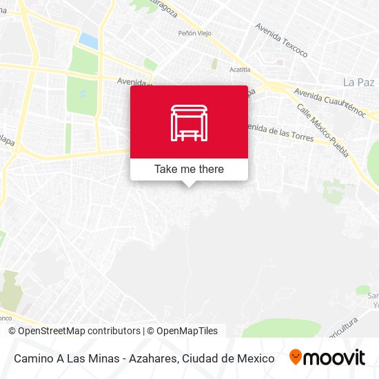 Mapa de Camino A Las Minas - Azahares