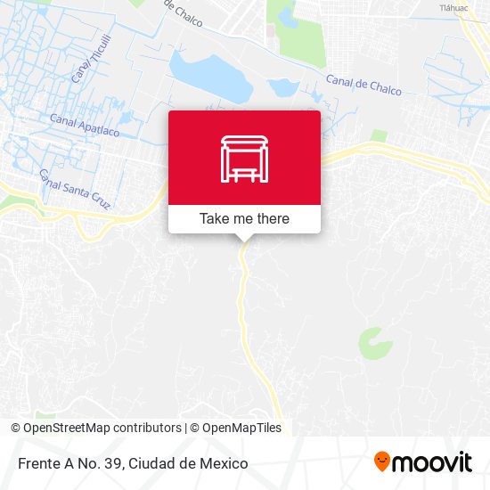 Frente A No. 39 map
