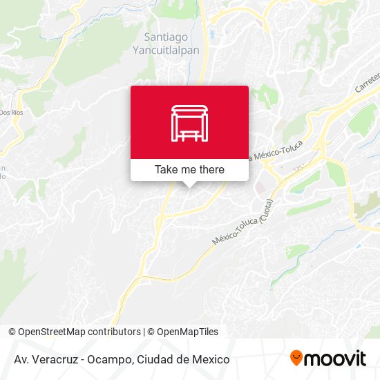 Av. Veracruz - Ocampo map