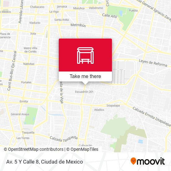 Av. 5  Y Calle 8 map