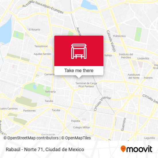 Mapa de Rabaúl - Norte 71
