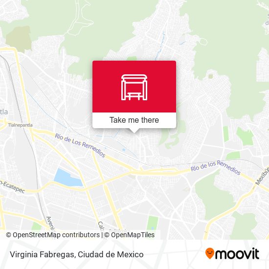 Mapa de Virginia Fabregas