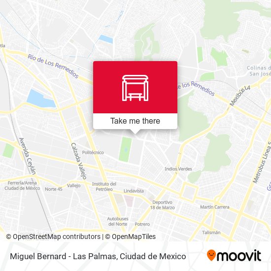 Mapa de Miguel Bernard - Las Palmas