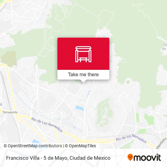 Francisco Villa - 5 de Mayo map