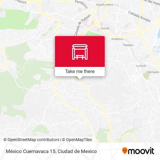 Mapa de México Cuernavaca 15
