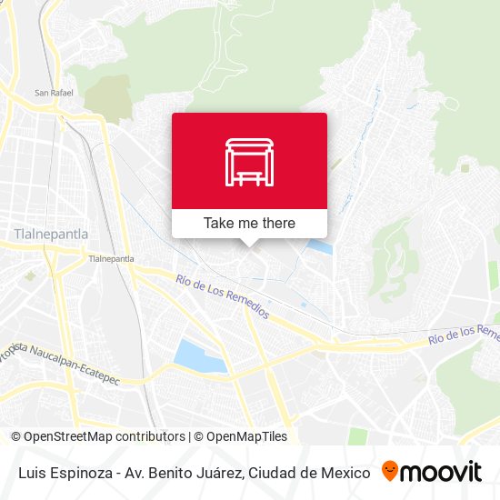 Mapa de Luis Espinoza - Av. Benito Juárez