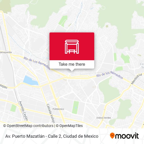 Av. Puerto Mazatlán - Calle 2 map